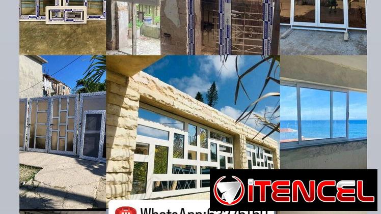 Realizamos todo tipo de trabajos de carpintería de aluminio y cristal
