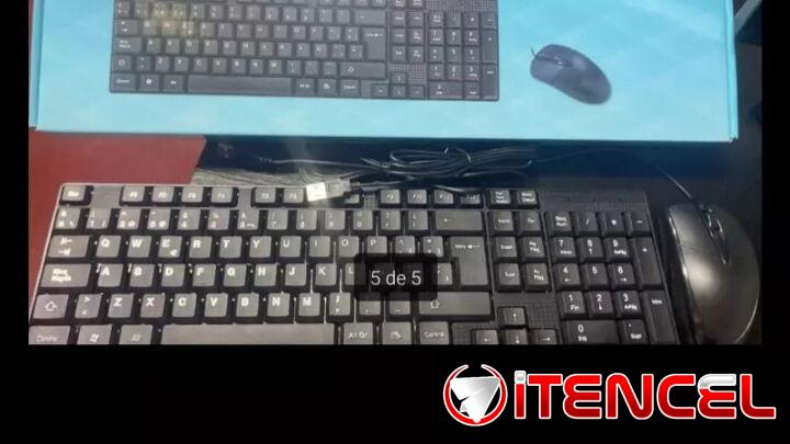 Kit sencillo de mouse y teclado nuevo