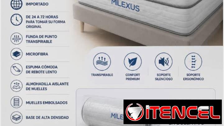 Colchones cameros Milexus