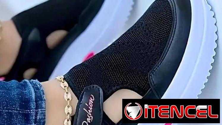 Tenis 2 modelos y sandalias rojas