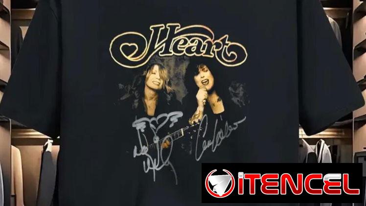 Camisetas negras temáticos de Rock