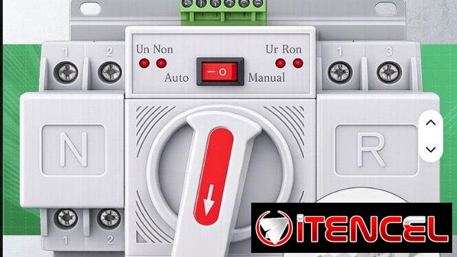 55 USD /Telef 53511990 Interruptor de Transferencia Automática de Doble Alimentación, Conmutador de Cambio Automático 63