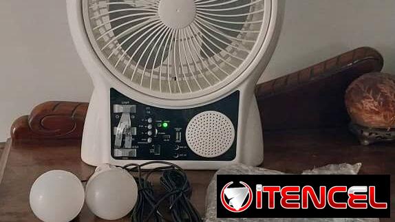 Ventilador recargable