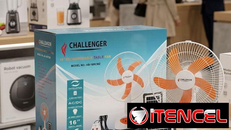 Ventilador recargable