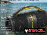Bocina Unno Tekno Dash TWS Bluetooth 5.3 20W IPX6 Resistente Al Agua RGB USB SD Aux FM Batería 3000mAh / 75