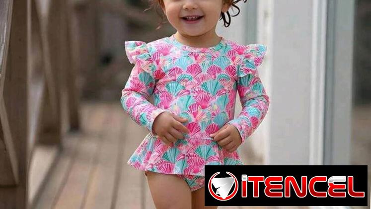 Trajes de baño para niñas y niños de todas las edades.