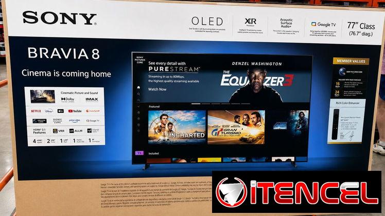 TV NUEVO SONY BRAVIA 8 OLED 77”