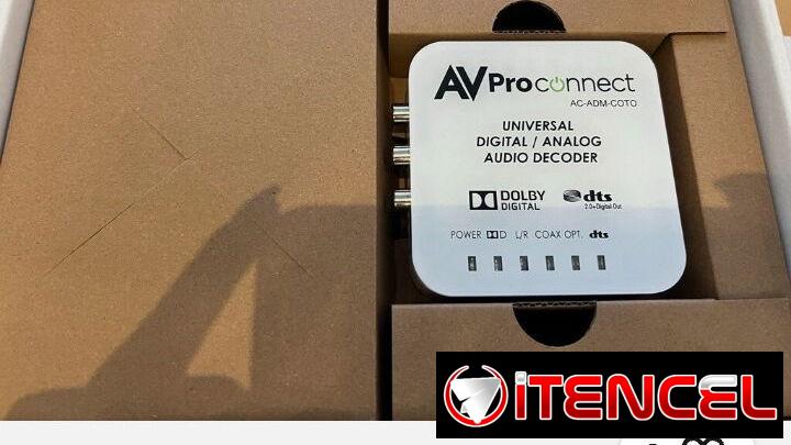 Adaptador digital a rca y rca a dígital es bidireccional