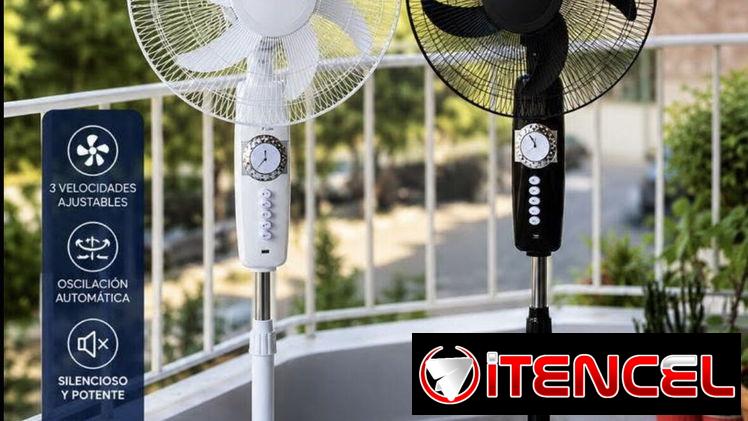 Ventilador recargable de pedestal 16″ ML-S-16DC-L MILEXUS