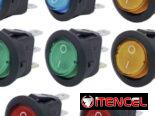 INTERRUPTOR AUXILIAR EXTRA CON LED DE AVISO DE ENCENDIDO PARA FUNCIONES AGREGADAS DE LUCES, AUDIO, ETC