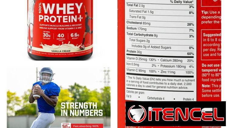 Whey protein six star 40 serv, 30 gramos de protiena pomos sellados