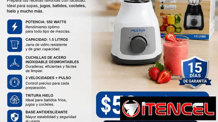Batidora/ Licuadora milexus 50 usd
