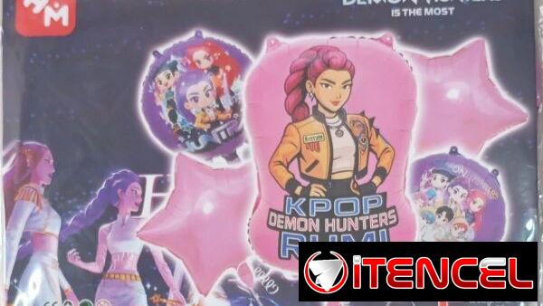 Set de 5 Globos K-Pop M6(TPEx)