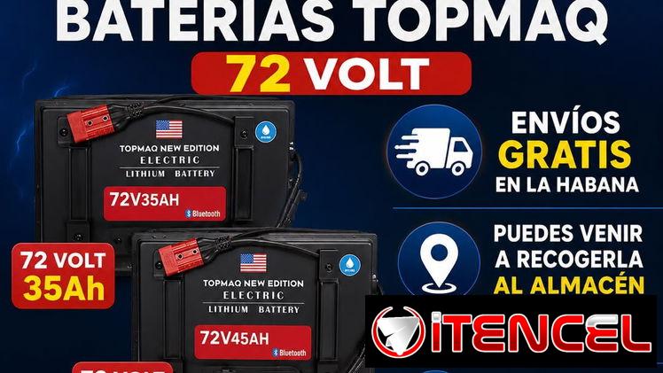 `🔋 BATERÍAS TOPMAQ SELLADAS EN SU CAJA 📦⚡`  ⚙️ CARACTERÍSTICAS: • Marca TOPMAQ   • Totalmente nuevas ✅   • Selladas en