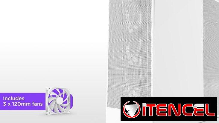 NZXT H7 FLOW DOBLE CAMARA FUENTE ESCONDIDA BESTIA DE MID TOWER NUEVO EN CAJA 📦