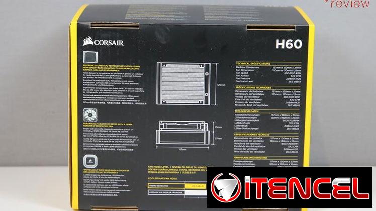 Refrigeración Líquida AIO Corsair H60 120mm