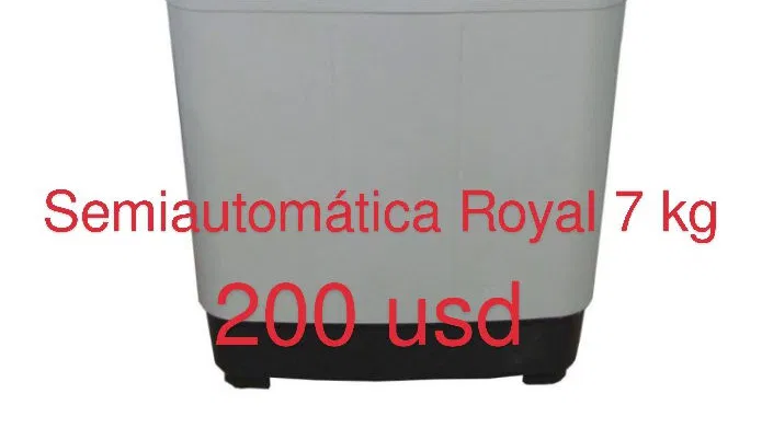 Lavadoras semi automáticas
