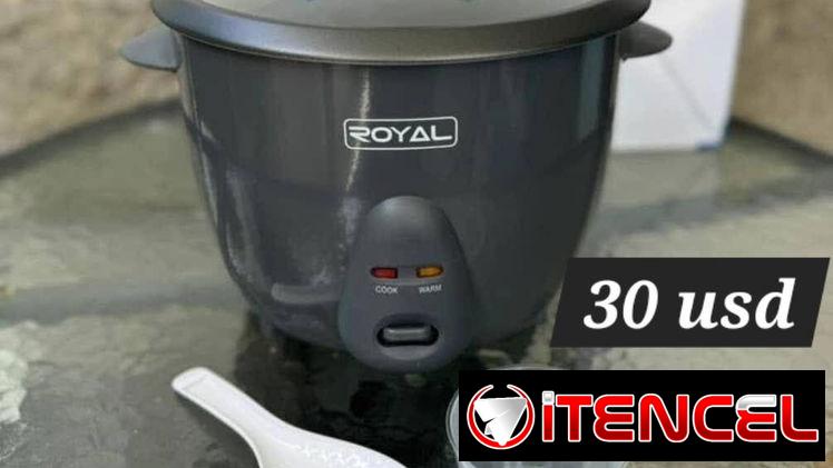 Ollas arroceras Royal de 1.8 y 2.2 litros