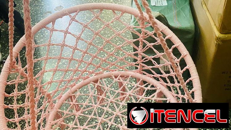 📣 50 📣 SILLA HAMACA DE MACRAME. MENSAJERÍA CON FACTURA Y GARANTÍA. TLF 54833699