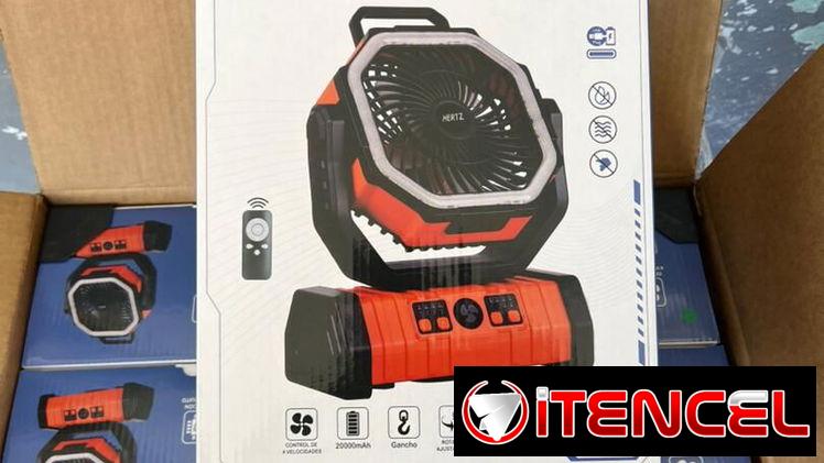 Ventilador recargable