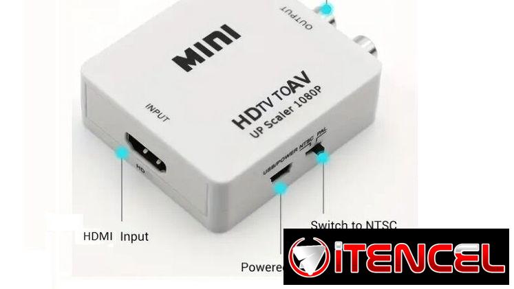 TENGO A LA VENTA ADAPTADOR HDMI-RCA. CONVIERTE TU PANDA EN HDMI CON ESTE SUPER ADAPTADOR.  TENGO MENSAJERÍA ADICIONAL