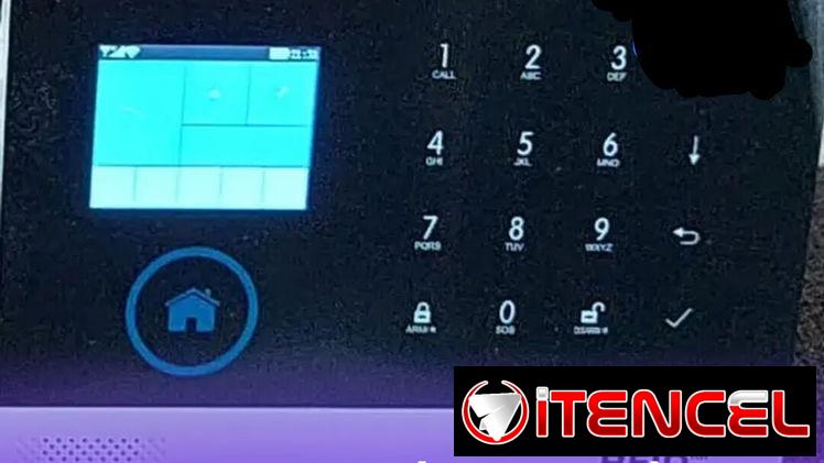 Alarma para casa con dos sensores