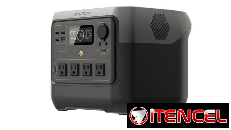 🔋 ESTACIÓN DE ENERGÍA PARA APAGONES ECOFLOW RIVER 2 PRO+2 PANELES SOLARES 45W ENVÍO GRATIS+LINTERNA REGALO+GARANTÍA