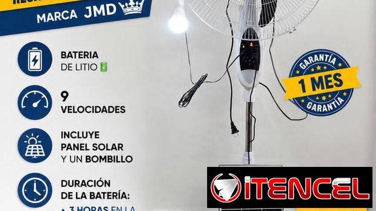 Ventilador recargable
