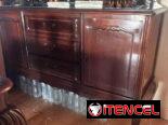 Juego de comedor antiguo estilo ingles de caoba