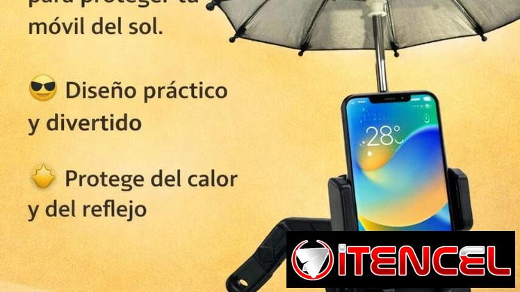 o cup, mlc, euro ⭐⭐__Soporte para  Celular Moto…. Con Base Paraguas Sombrilla__5-46996-82 __