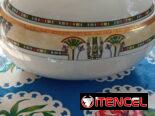 Juego de vajilla antiguo de porcelana fina de Bohemia