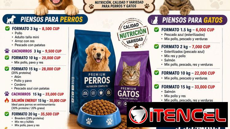 Piensos para Perros y Gatos | Calidad y Variedad en Adrian’s Pet Shop (Kinetica)