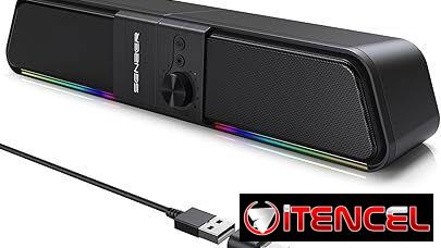 Senzer Cs20 Bocinas y Barra de Sonido 2 en 1