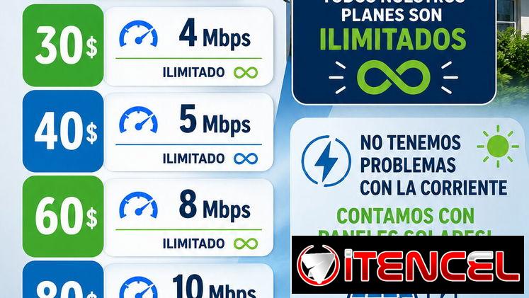 🌐 ¡INTERNET ILIMITADO PARA TU HOGAR! 🌐