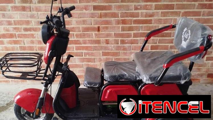 Triciclo eléctrico de paseo pequeño  *Batería 64 x 20 litium lifepo4  anti explosiva con su cargador nuevo  *Juego de ll