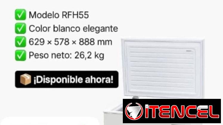 🧊 ¡Nuevo congelador ROYAL de 5.5 pies cúbicos!   Ideal para quienes buscan eficiencia, capacidad y diseño compacto.