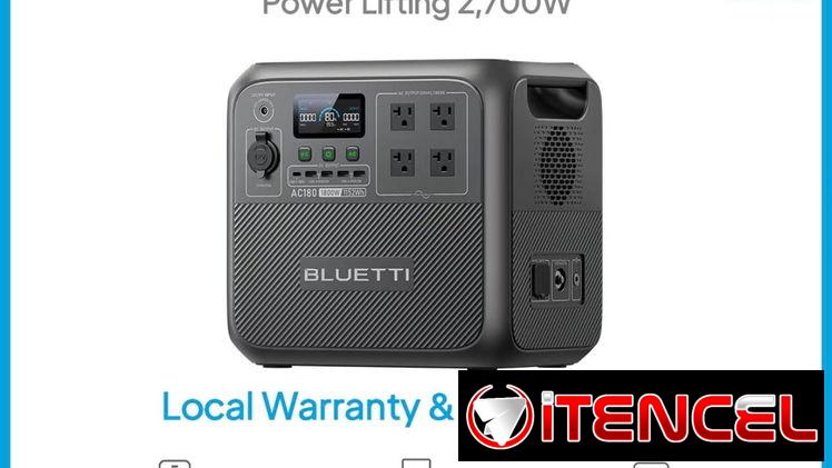 700 USD AC 180. BLUETTI. 1152 WATTS 52927230. La lisa.
