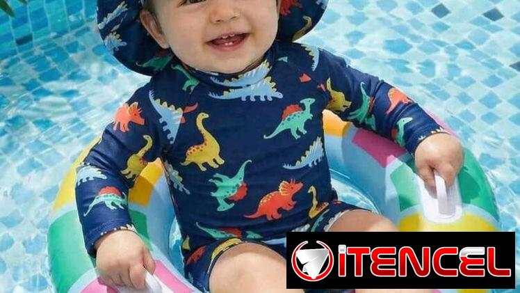 Trajes de baño para niñas y niños de todas las edades.