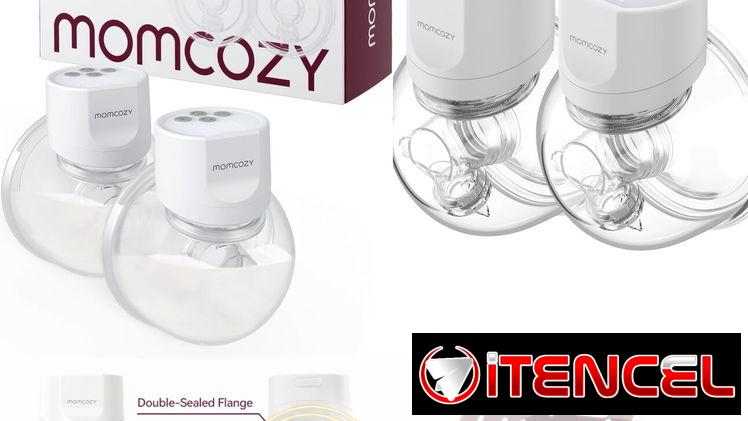 Extraedera eléctrica de leche materna con repuestos ,pezoneras y 60 bolsas colectoras