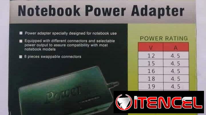 Cargador universal nuevo para laptop !