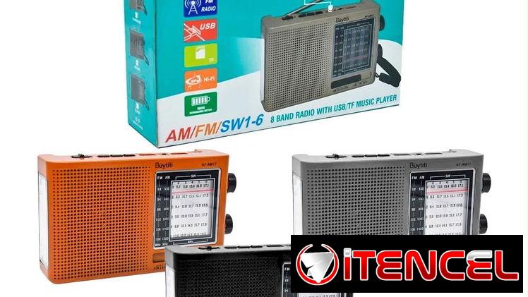 Radio Portátil Recargable 📻