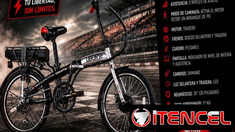 Bicicleta eléctrica plegable