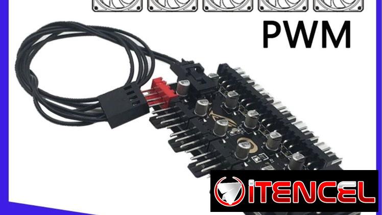 Spliters diversos para ventiladores/ Conmutador 4k compatible con HDMI
