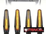 Intermitentes secuenciales (juego de 4) Amarillo universal 12V