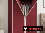Closet con forro. Medidas: 70 x 45 x 160cm. Colores disponibles: negros ,café, rojo ,azul ,gris
