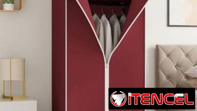 Closet con forro. Medidas: 70 x 45 x 160cm. Colores disponibles: negros ,café, rojo ,azul ,gris