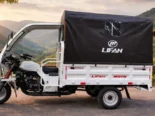 Triciclo con unidad Lifan 300cc enfriamiento por rayados 10 asientos