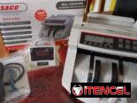 Microondas, maquina contadora, lavadora, plancha de cocina, ventilador de pedestal, pesa, televisor SmartTV