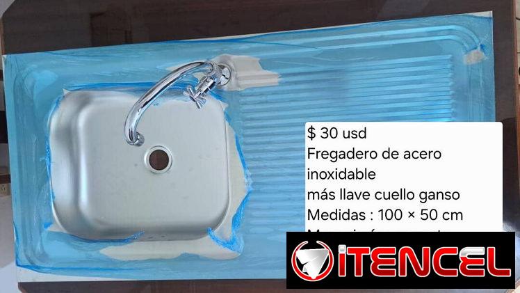 Fregadero de acero inoxidable