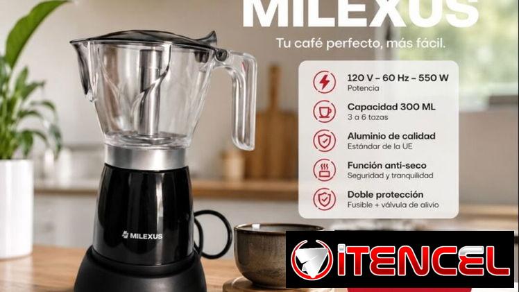 CAFETERA ELECTRICA MILEXUS DE 3/6 TAZAS